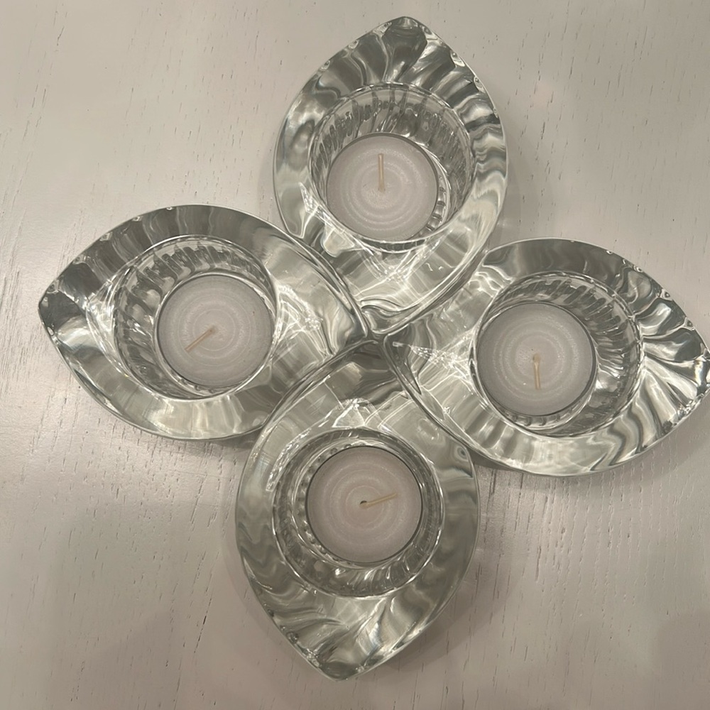 4 candle holders